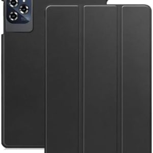 TABWEE W90 Android 15 Tablet 11 Zoll Hülle | Doppelfach Faltklapp | Magnetisch | Ständerfunktion | Auto/Offen-Schlafen |