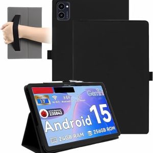 Magnetische Schutzhülle für Tabwee T20 25,4 cm (10 Zoll) Tablet - stoßfest, wasserdicht, kratzfest, Multi-Winkel-Ständer