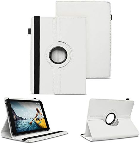 415ntryzprl. ac .jpg Tablet Schutzhülle kompatibel mit Tabwee Tablet T80 / T90 / W90, 360 Grad Drehbar, Standfunktion, schwarze Kunstleder Hü