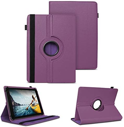 417j87wbptl. ac .jpg Tablet Schutzhülle kompatibel mit Tabwee Tablet T80 / T90 / W90, 360 Grad Drehbar, Standfunktion, schwarze Kunstleder Hü