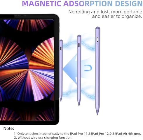 417zgq7glkl. ac .jpg Hochpräziser Stift für Android Tablets und Handys (Schwarz) | Neigungsempfindlicher Stylus für Samsung, Huawei, Lenovo,