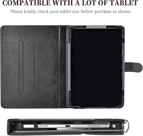 41aovwtlctl. ac .jpg Kompatibel Hülle für TABWEE W90 11-Zoll Tablet - 360-Grad-Drehung und Multi-Viewing-Angeln - PU Leder Stand - Rosa