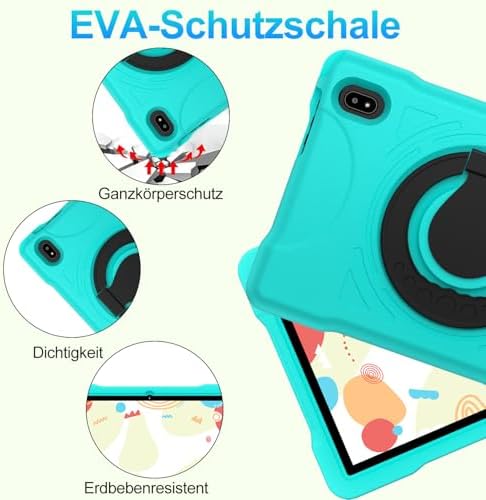 41argosrxvl. ac .jpg Neueste 10 Zoll Android Tablet 5G WiFi 6 mit 6200mAh - Pädagogische IWawa App + Eva Case - Blue