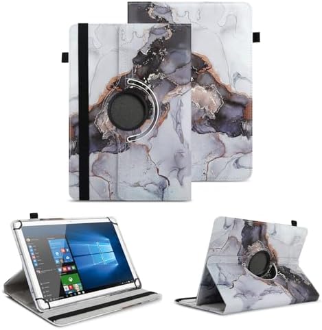 41d74fenxjl. ac .jpg Tablet Schutzhülle kompatibel mit Tabwee Tablet T80 / T90 / W90, 360 Grad Drehbar, Standfunktion, schwarze Kunstleder Hü