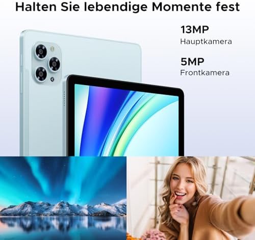 41pd4ntz6jl. ac .jpg DOOGEE Tab G6 5G Android 15 Tablet 11 Zoll + 30GB RAM + 256GB ROM, 90Hz IPS, 8000mAh Akku, Unisoc T7250 Octa-Core, Widev