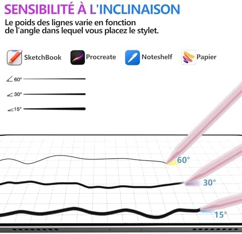 41tikdfubxl. ac .jpg Hochpräziser Stift für Android Tablets und Handys (Schwarz) | Neigungsempfindlicher Stylus für Samsung, Huawei, Lenovo,