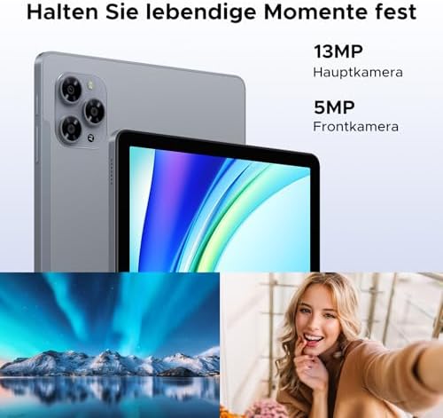 41yb9hd3g l. ac .jpg DOOGEE Tab G6 5G Android 15 Tablet 11 Zoll + 30GB RAM + 256GB ROM, 90Hz IPS, 8000mAh Akku, Unisoc T7250 Octa-Core, Widev