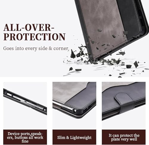 41dccnzrel. ac .jpg Kompatibel Hülle für TABWEE W90 11-Zoll Tablet - 360-Grad-Drehung und Multi-Viewing-Angeln - PU Leder Stand - Rosa