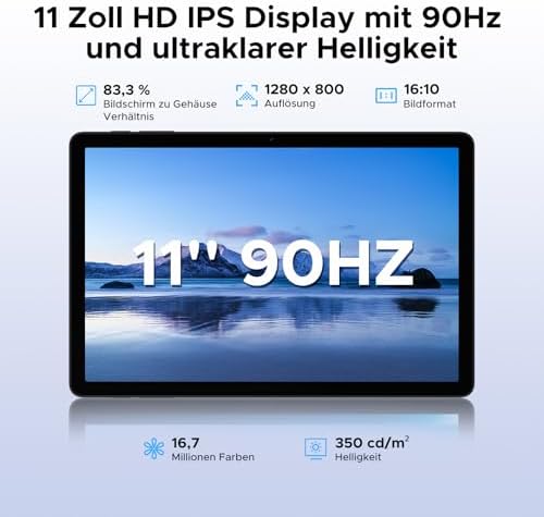 41hqxjzpv7l. ac .jpg DOOGEE Tab G6 5G Android 15 Tablet 11 Zoll + 30GB RAM + 256GB ROM, 90Hz IPS, 8000mAh Akku, Unisoc T7250 Octa-Core, Widev