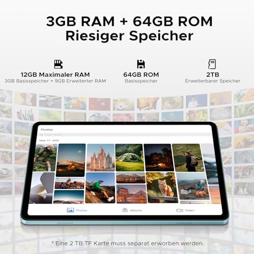 515cur0eb3l. ac .jpg DOOGEE Tab A9 10 Zoll 5G Tablet mit 12GB RAM+64GB ROM, Dual Speaker & Face ID DOOGEE Tab A9 10 Zoll 5G Tablet mit 6580mA