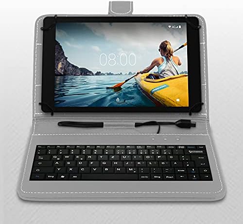 516bxn4i74s. ac .jpg Tastatur Tasche Kompatibel für Tabwee T90 W90 Hülle QWERTZ Layout USB Schutzhülle | Tastatur Tasche Tabwee T90 W90kompa