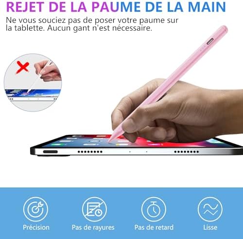 51grtud1ohl. ac .jpg Hochpräziser Stift für Android Tablets und Handys (Schwarz) | Neigungsempfindlicher Stylus für Samsung, Huawei, Lenovo,