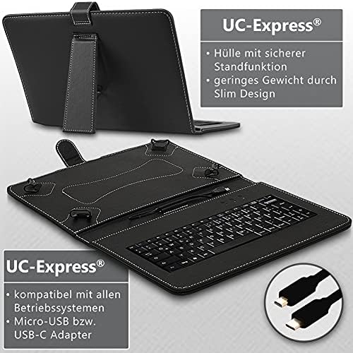 51hocuzoqs. ac .jpg Tastatur Tasche Kompatibel für Tabwee T90 W90 Hülle QWERTZ Layout USB Schutzhülle | Tastatur Tasche Tabwee T90 W90kompa