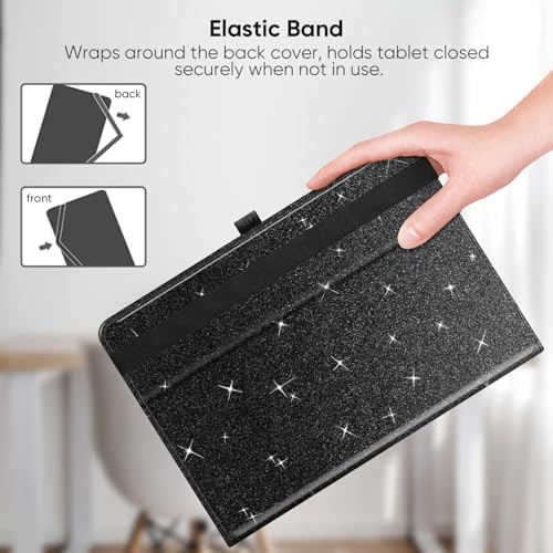 51jpp43uppl. ac .jpg Fintie Universal Hülle für 9-11" Tablet: Multi-Winkel Design für DOOGEE/Ainmel/Whitedeer/MUISOO/TPZ/SVITOO/DOOGEE U11 Pr