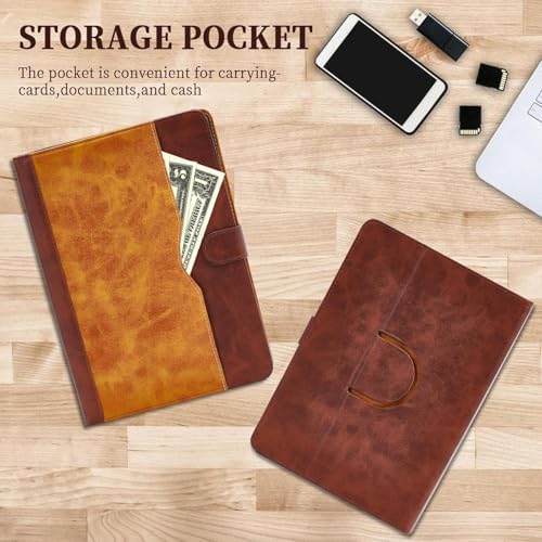 51nspoq84l. ac .jpg Kompatibel Hülle für TABWEE W90 11-Zoll Tablet - 360-Grad-Drehung und Multi-Viewing-Angeln - PU Leder Stand - Rosa