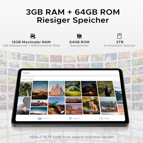 51sbdsqcyhl. ac .jpg DOOGEE Tab A9 10 Zoll 5G Tablet mit 12GB RAM+64GB ROM, Dual Speaker & Face ID DOOGEE Tab A9 10 Zoll 5G Tablet mit 6580mA