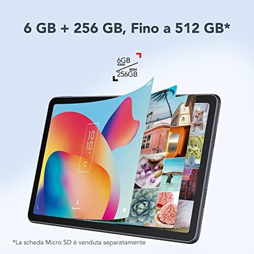 51vuub9uwl. ac .jpg TCL TAB 11 Gen 2 Tablet - 11-Zoll Display, 256GB Speicher, 6GB RAM, Android WiFi Tablet - Schnellladen, 8000mAh Akku