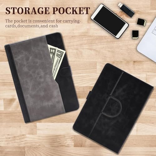 51ci7tnuql. ac .jpg Kompatibel Hülle für TABWEE W90 11-Zoll Tablet - 360-Grad-Drehung und Multi-Viewing-Angeln - PU Leder Stand - Rosa