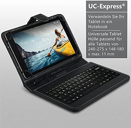51uug6j9m1s. ac .jpg Tastatur Tasche Kompatibel für Tabwee T90 W90 Hülle QWERTZ Layout USB Schutzhülle | Tastatur Tasche Tabwee T90 W90kompa