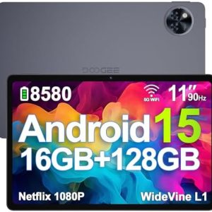 DOOGEE U11 16GB RAM + 128GB ROMtablet 11 Zoll Gaming 8580mAh [2025]