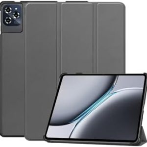 TabWee W90 11 Zoll Hülle – Stroz-resistent und Kratzfest, mit Ständer, schlankes Design, Grau