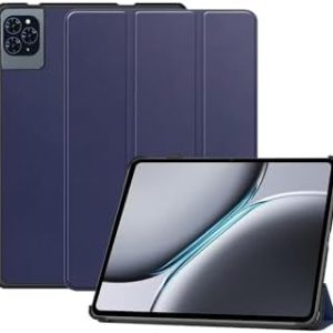 TABWEE T90 11-Zoll Tri-Fold Magnetic Case - Anti-Drop Kunstleder Cover, Auto Sleep/Wake, stoßfest & Kratzfest, fachgerec
