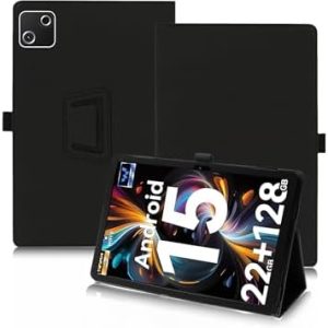 Schutzhülle für Whitedeer G13 Android 15 Tablet - Anti-Drop & Stand Funktion - schlankes und einfaches Design, schwarz