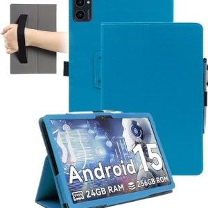 Magnetische Hülle für TABWEE T20 2025 Azurblau - Anti-Kratzer, Wasserdicht, Multi-Winkel-Ständer