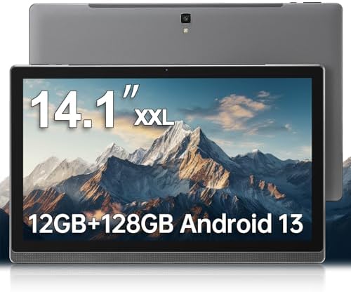 416uqq3awjl. ac .jpg 15,6 Zoll Tablet Android 14 Großes Tablets, Helio G99 Octa-Core, 12GB RAM+128GB ROM, 12000mAh Battery, BT5.0, 32MP Kamer