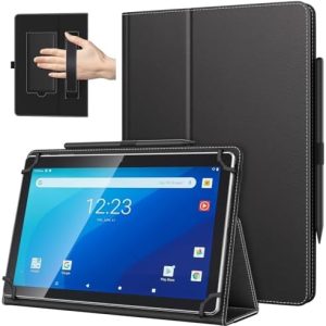TiMOVO Universal Hülle ClimatePartner certified für 10,1 Zoll Android Tablet mit Stiftschlaufe