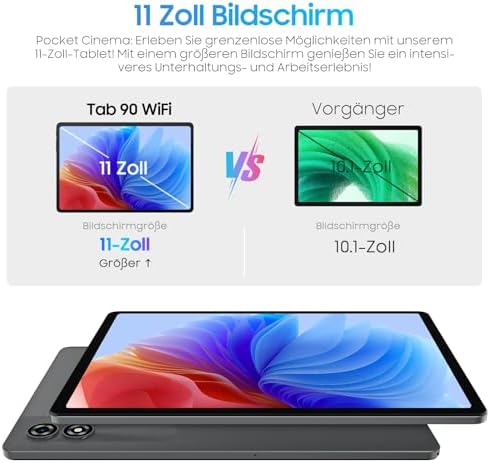 41oaowtr20l. ac 1.jpg Blackview Tab90 WiFi Android 15 Tablet 12GB RAM 2TB TF, Großes Display 8200mAh Akku, 5G WiFi