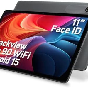 Blackview Tab90 WiFi Android 15 Tablet 11 Zoll + 5G + Dual Kamera 13MP+8MP + Großes Display Widevide L1