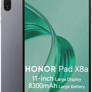 HONOR Pad X8a Tablet 128GB Speicher Gray HONOR Pad X8a Tablet 8300mAh Batterie Gray HONOR Pad X8a Tablet 90Hz Display Gr