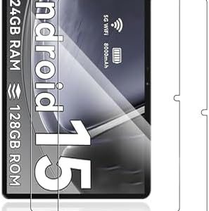 Schutzfolie yystao 9H Gehärtetes Glas TABWEE T90 11 Zoll - Haltbar, Kratzfest, Fingerabdruck-frei (2 Stück) Schutzfoli