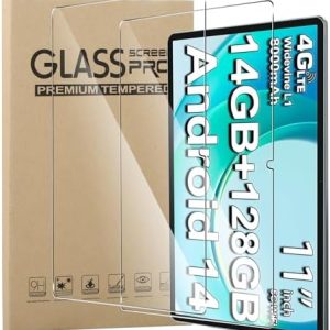 MEMELOKA Schutzfolie für TABWEE W90/TABWEE T90/TECLAST P50/P50s/P50 AI [Hohe Empfindlichkeit][Anti-Bläschen][Anti-Finger