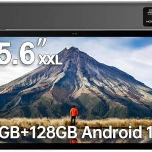 15,6 Zoll Tablet Android 14 Großes Tablets, Helio G99 Octa-Core, 12GB RAM+128GB ROM, 12000mAh Battery, BT5.0, 32MP Kamer