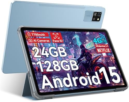 51my3o16wyl. ac .jpg Blackview Tab60 Pro 24GB RAM+128GB ROM 4G LTE+5G WiFi Gaming Tablet 7700mAh Akku GPS Face ID Whiteview Tablet PC 10 Zoll