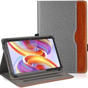 Universal Hülle for DOOGEE U11/U11 Pro/U10/T10W/Blackview Tab90 WiFi/Blackview Tab60 WiFi sowie Teclast P50/M50/T50 (Gra