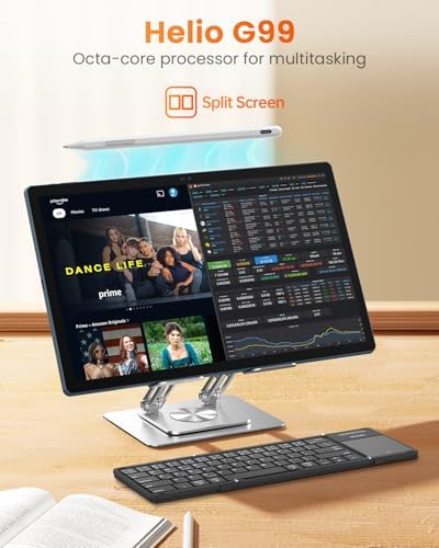 51x qbmkhbl. ac .jpg 15,6 Zoll Tablet Android 14 Großes Tablets, Helio G99 Octa-Core, 12GB RAM+128GB ROM, 12000mAh Battery, BT5.0, 32MP Kamer