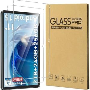 TABWEE W90/TABWEE T90 11Zoll 9H Härte Kratzfest Schutzfolie HD-Klar Anti-Fingerabdruck Displayschutzfolie 2 Stück