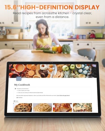 51yo624nmrl. ac .jpg 15,6 Zoll Tablet Android 14 Großes Tablets, Helio G99 Octa-Core, 12GB RAM+128GB ROM, 12000mAh Battery, BT5.0, 32MP Kamer